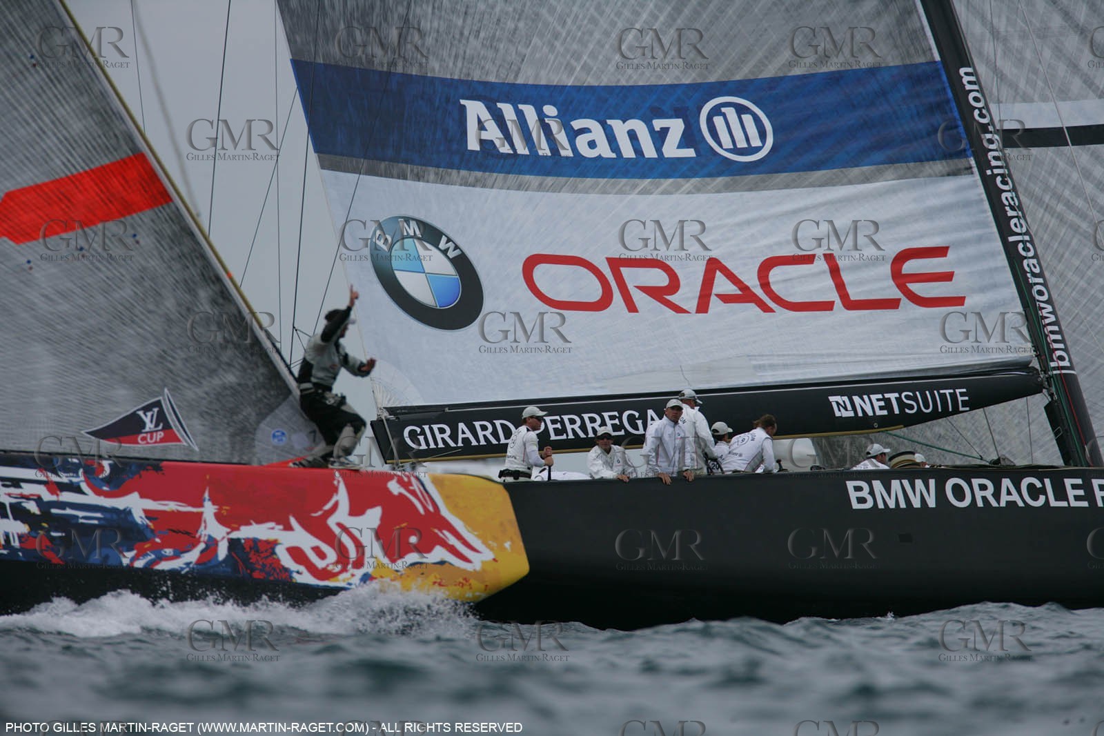 2 05 2007-Valencia (Spain)- 32nd America's Cup - Louis Vuitton Cup - RR2 - Day 4 - BMW ORACLE Racing