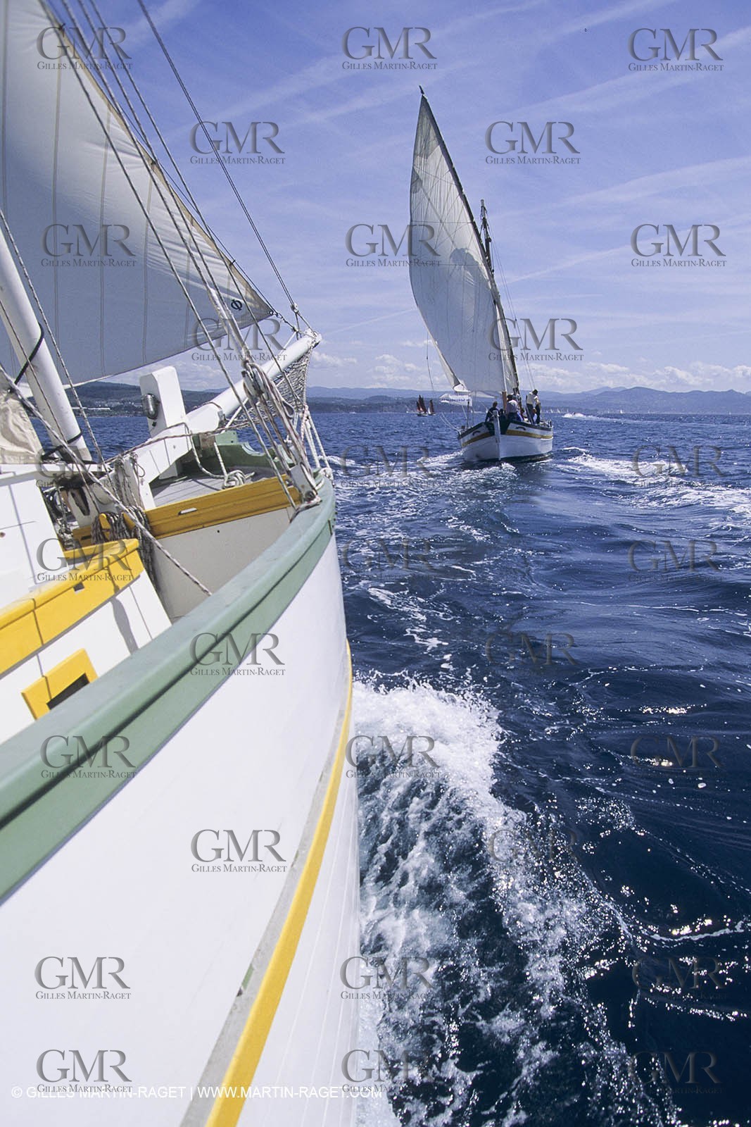 Classic yachts, Latin rigs, Voile latine