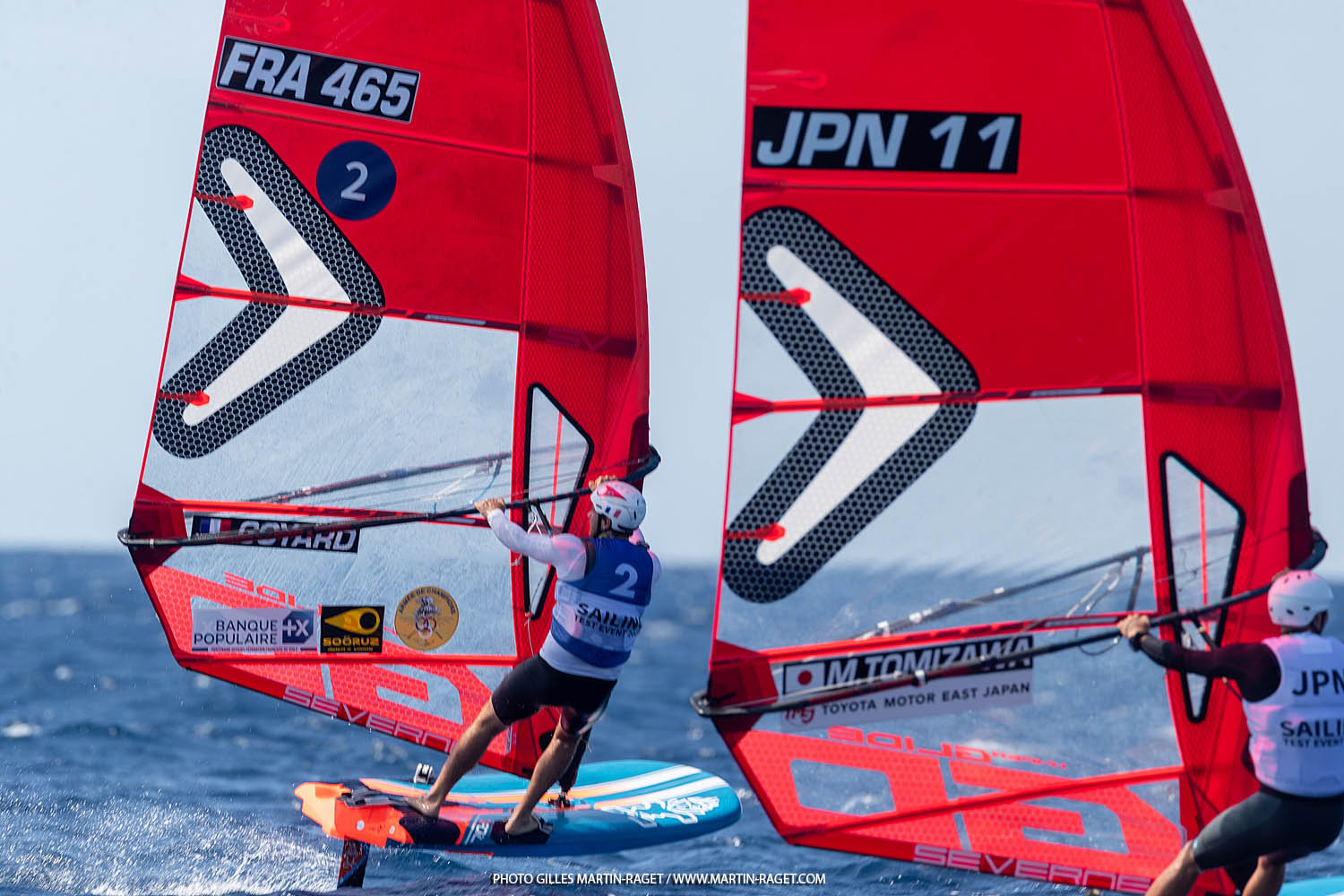 13 07 2023, Marseille (FRA) Paris 2024 Olympic Games Sailing Test Event, Day 5