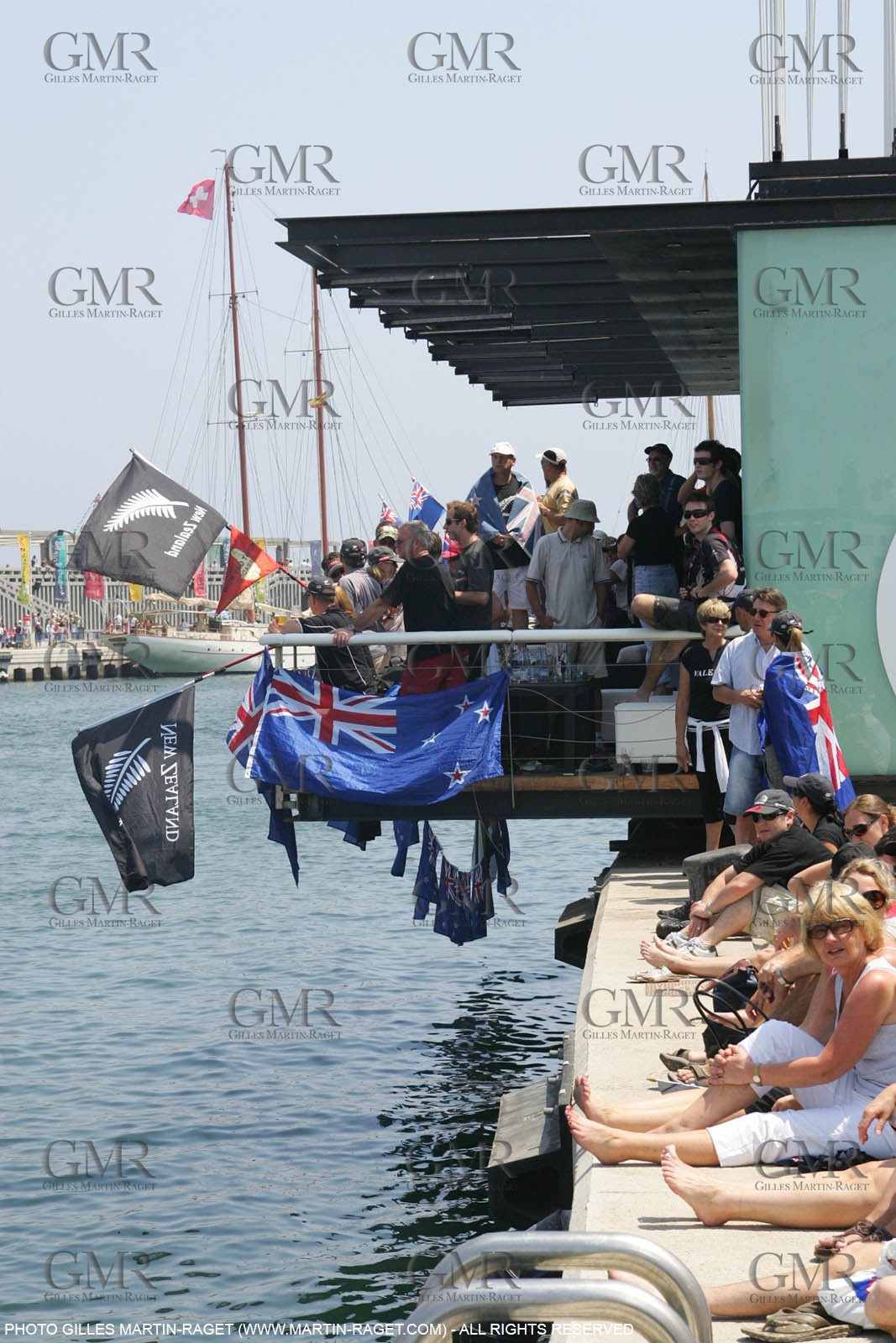 29 06 2007-Valencia (Spain)- 32nd America's Cup - Final Match - Day 5 - Alinghi vs Emirates Team New Zealand
