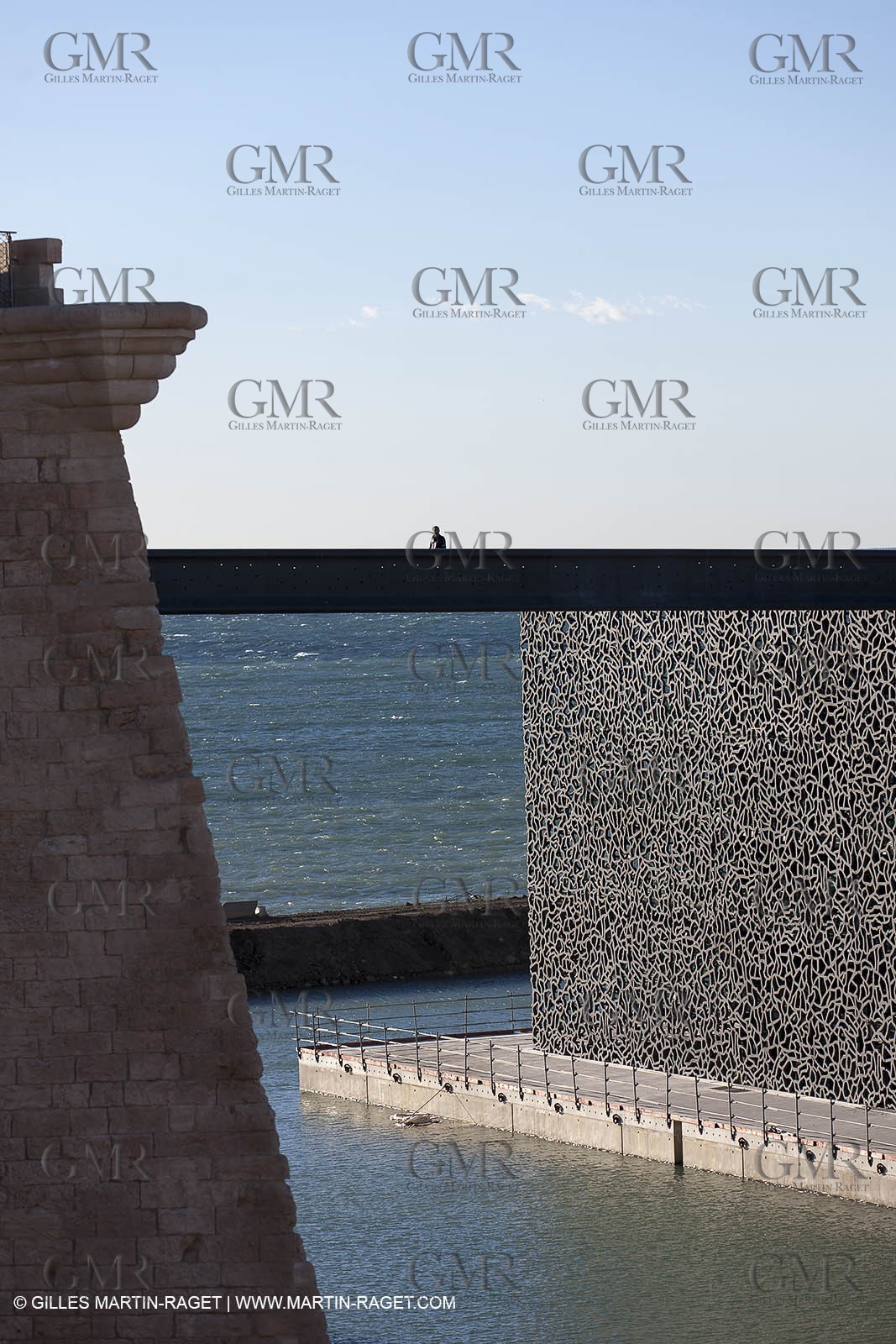 11 01 2013 - Marseille (FRA,13) - Marseille Provence 2013, European capital of Culture, J4 Esplanade, MUCEM Museum and Villa Mediterranée.