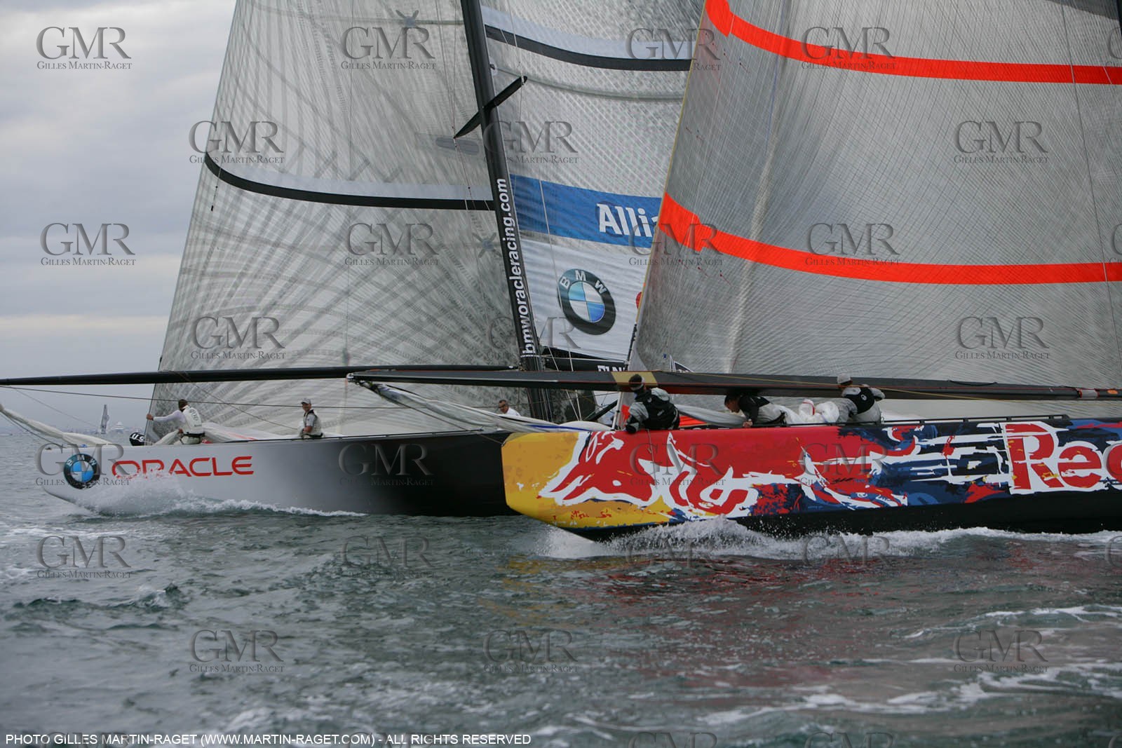 2 05 2007-Valencia (Spain)- 32nd America's Cup - Louis Vuitton Cup - RR2 - Day 4 - BMW ORACLE Racing