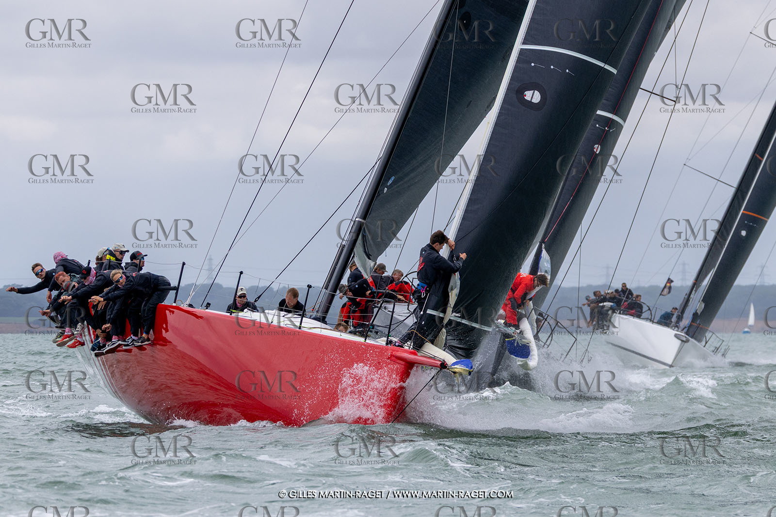 22 07 2025, Cowes (UK, IOW), Admiral's Cup 2025, Inshore Races 1 & 2,