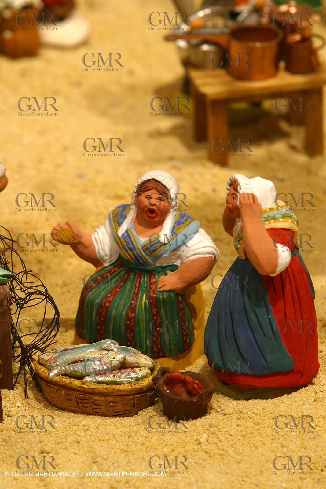 Great crib from les Saintes Maries de la mer (FRA, 13) for Christmas, December 2010