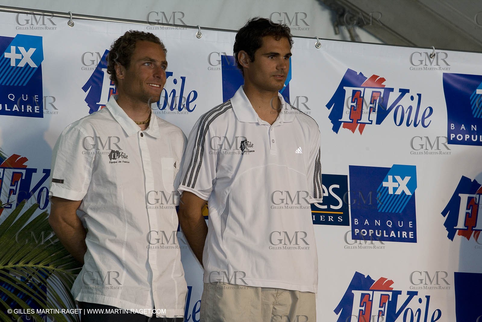 27 04 2007 - 2007 Semaine Olympique Française - Hyères (South of France) - Day 6 - Medal Race - Team France - 470 Homme - Leboucher-Garos