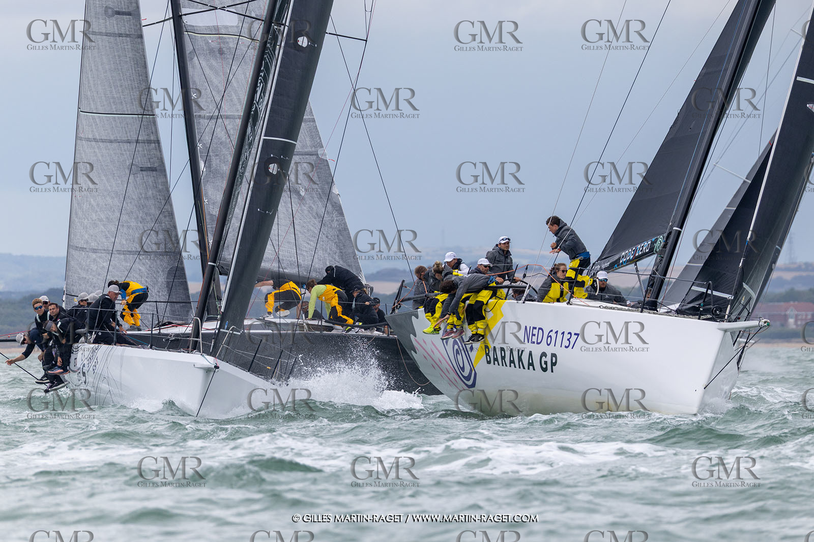 22 07 2025, Cowes (UK, IOW), Admiral's Cup 2025, Inshore Races 1 & 2,