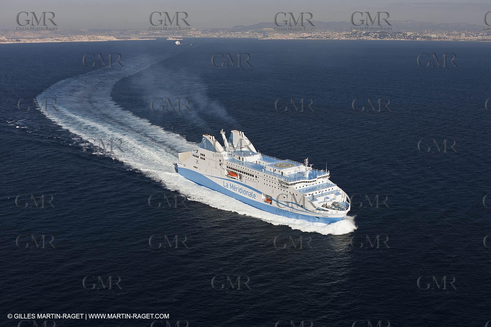 14 01 2012 - Marseille (FRA,13) - La Meridionale shipping company - the Piana off Marseille and the Calanques