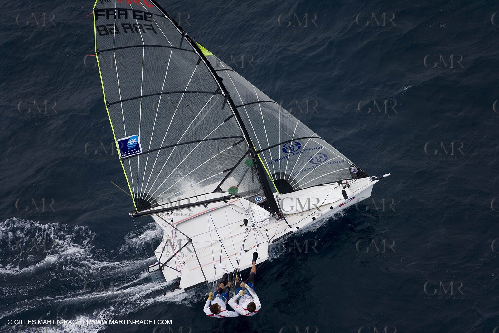 26 04 2007 - 2007 Semaine Olympique Française - Hyères (South of France) - Day 5 - Team France - 49er - Monteau-Guillou