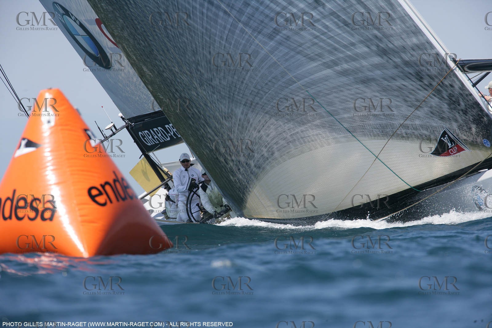 7 05 2007-Valencia (Spain)- 32nd America's Cup - Louis Vuitton Cup - RR2 - Day 9 - BMW ORACLE Racing