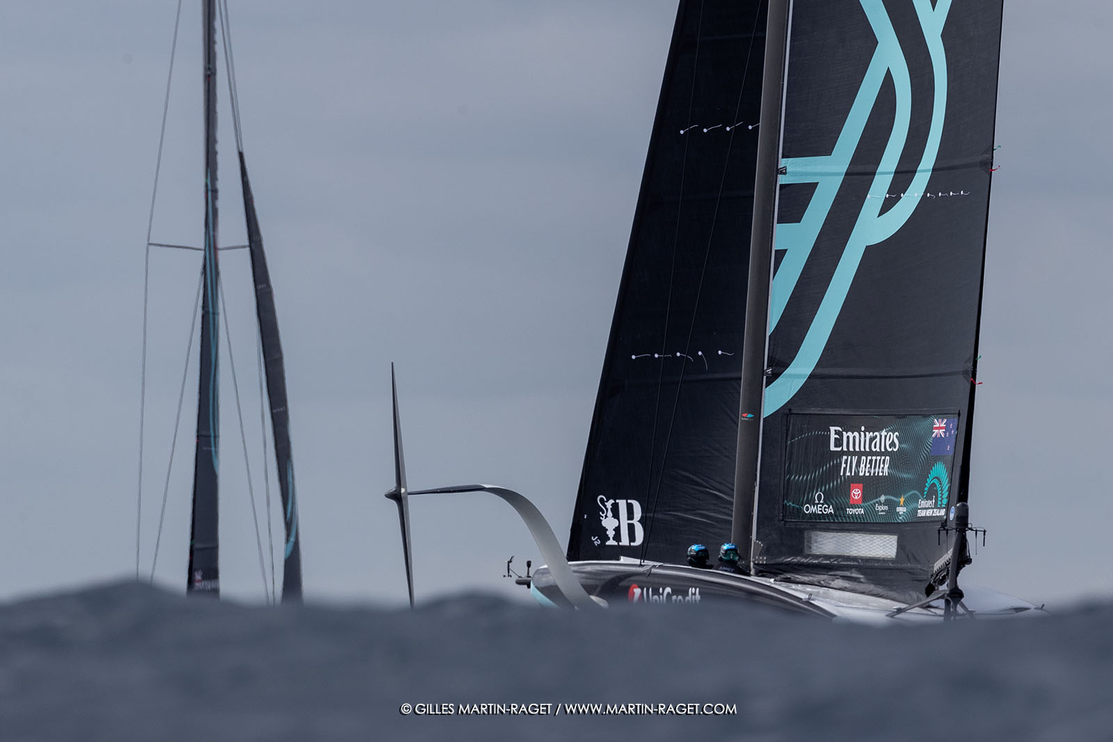 18 09 2024, Barcelona (ESP), Unicredit Youth America's Cup, Race Day 2