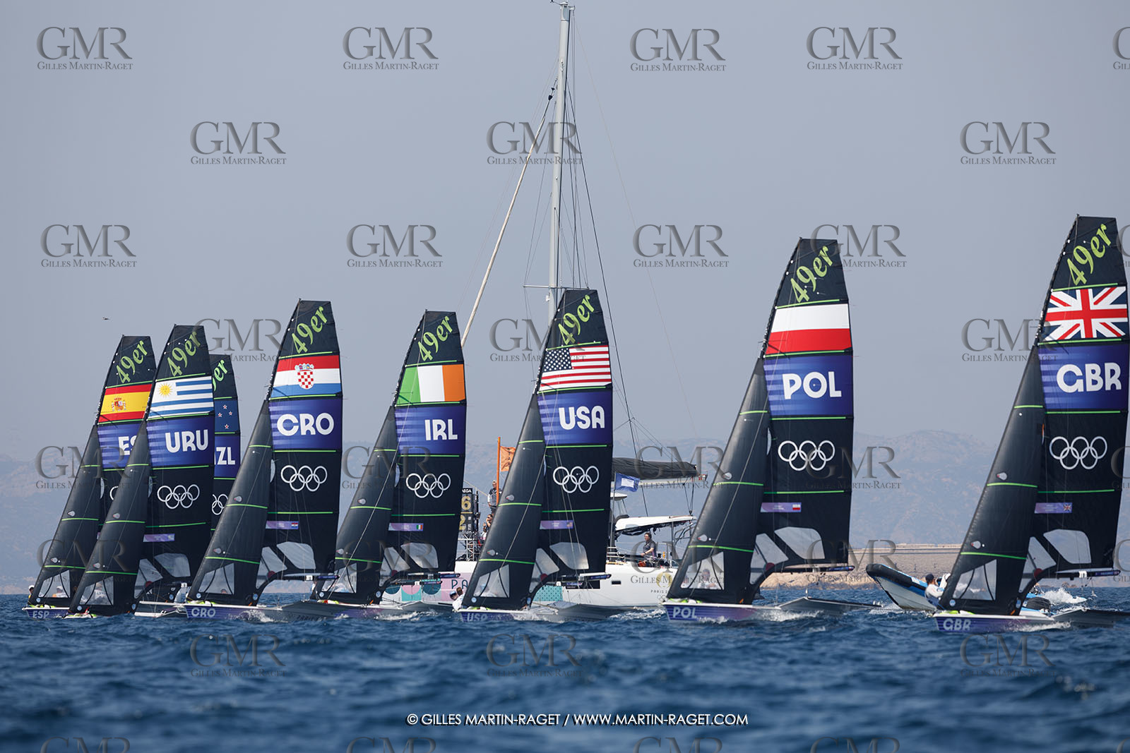 02 08 2024, Marseille (FRA), Paris 2024 Olympic Games, Sailing, Race Day 5,