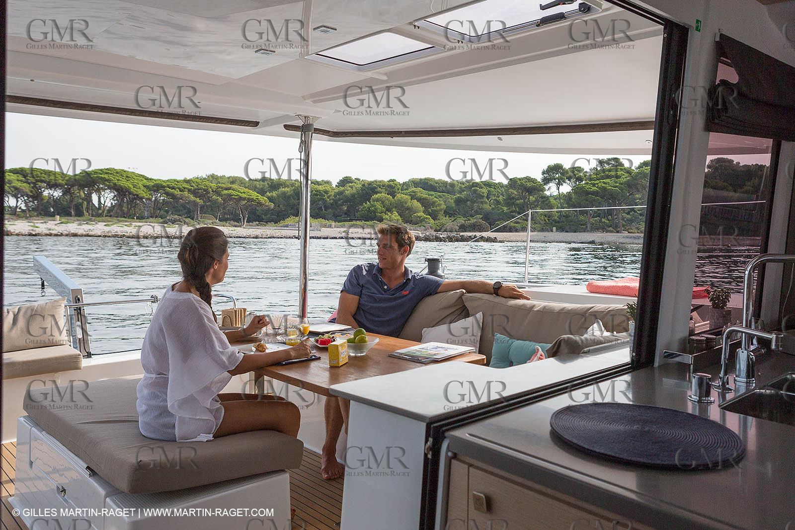 12 09 2016, Cannes (FRA,06), Chantier Fountaine-Pajot, Helia 44