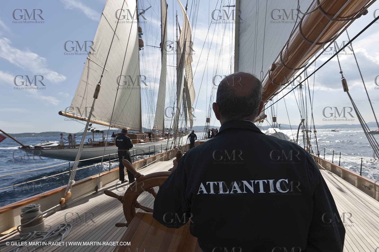 30 09 2010 - SainTropez (FRA,13) - Voiles de Saint Tropez 2010 - onboard Atlantic