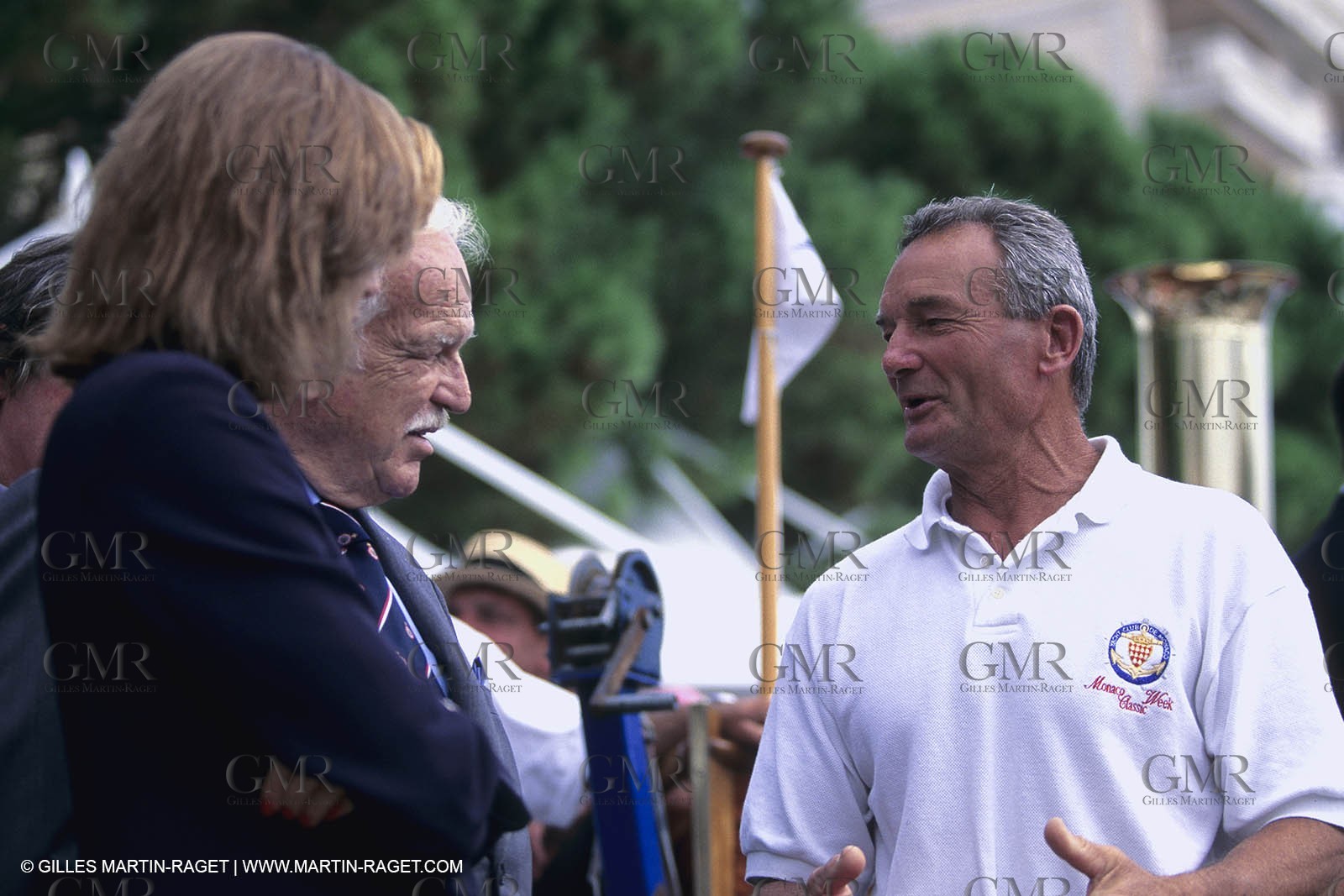 Eric Tabarly avec SAS Prince Rainier of Mionaco