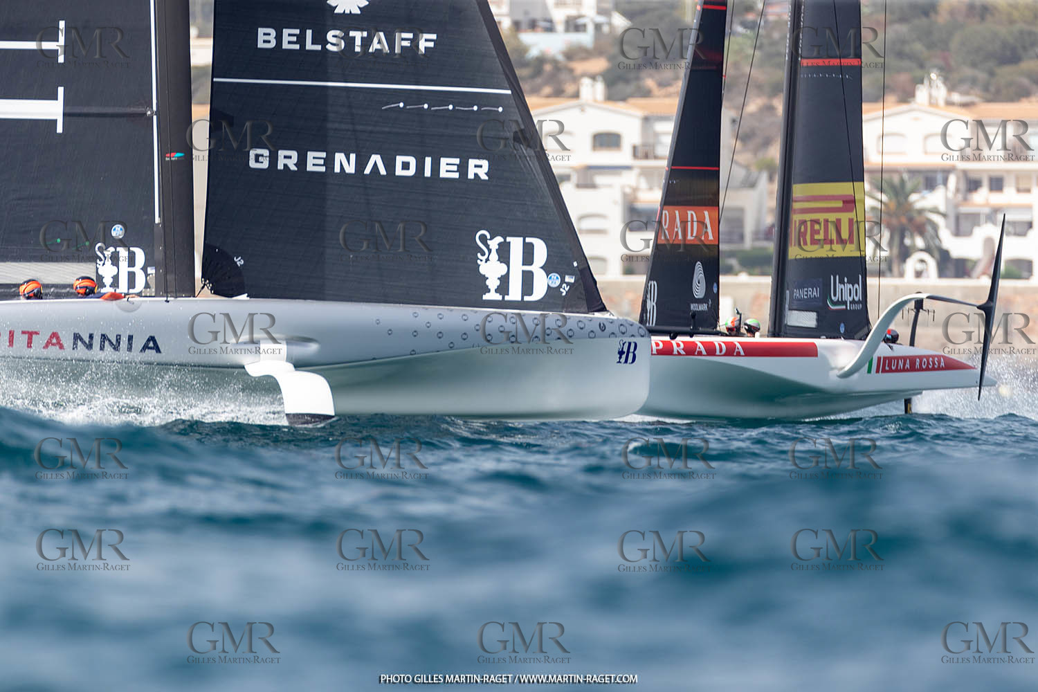 15 09 2023, Vilanova i La Geltru (ESP), 37th America's Cup, Preliminary Regatta N° 1, Race Day 3