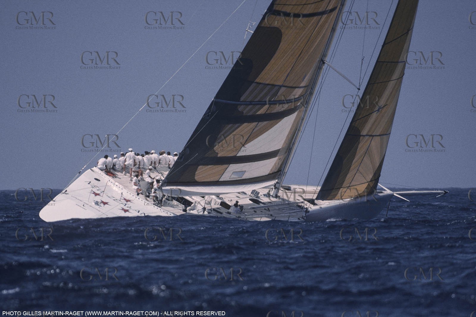Sailing, Yacht Racing, America's Cup XXVII, San Diego (USA,CA) 1988, Stars & Stripes Vs New Zealand