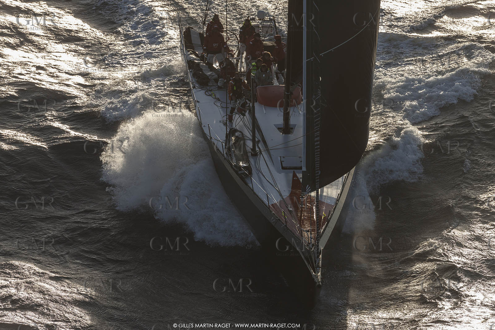 09 10 2017, Calvi (FRA,20), VOR 70 Babsy, Tentative de record autour de la Corse à la voile, skipper Franck Cammas