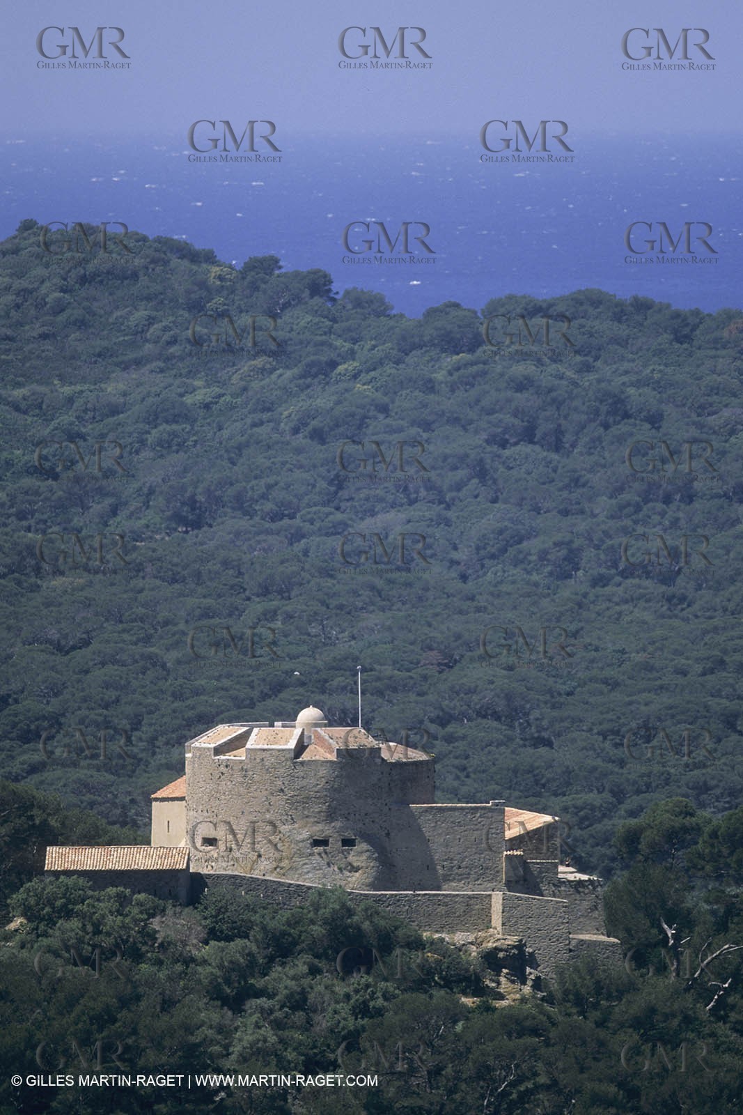 France, Provence, Iles d'Hyères, Port Cros