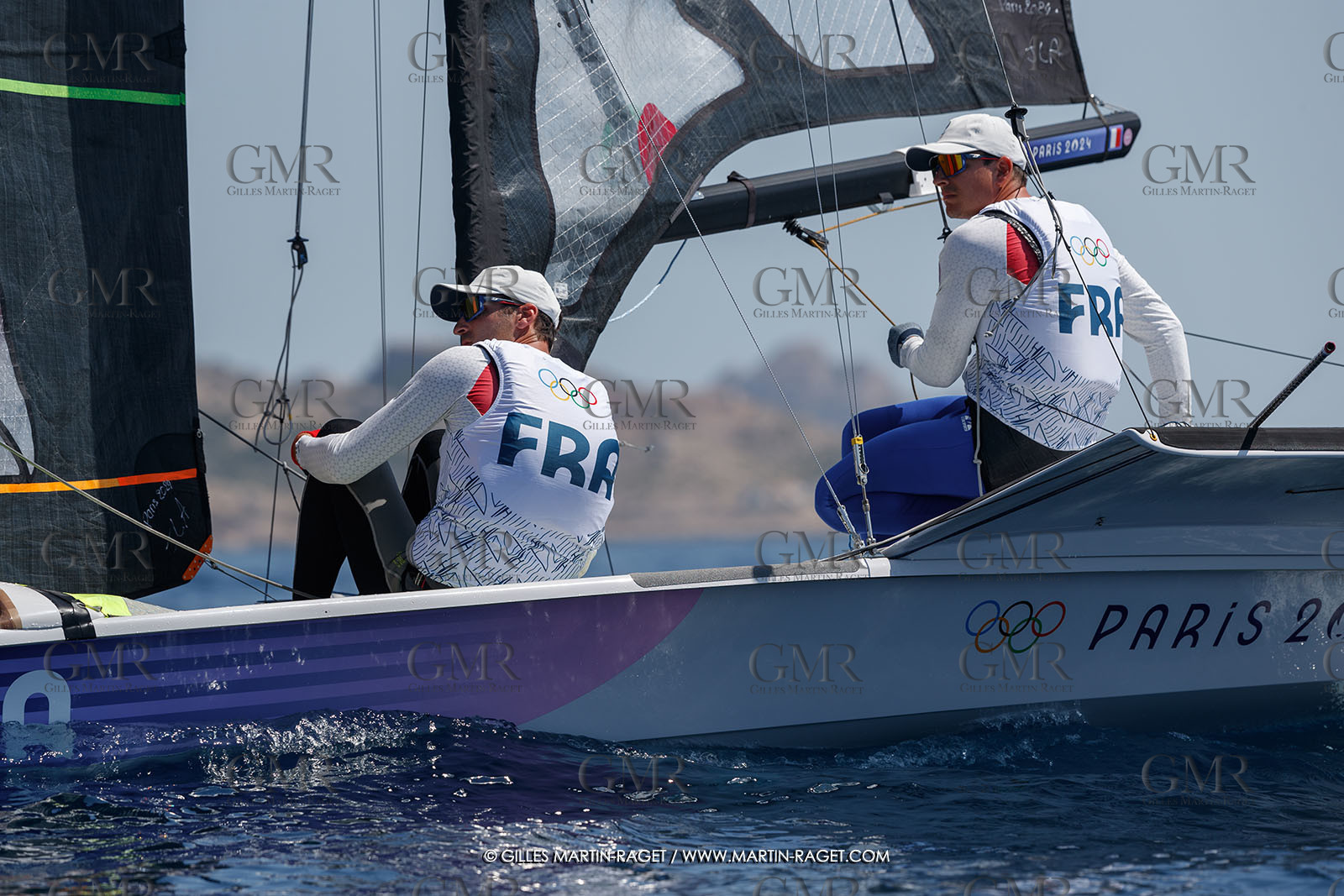 25 07 2024, Marseille (FRA), Paris 2024 Olympic Games, Sailing, Free trainings
