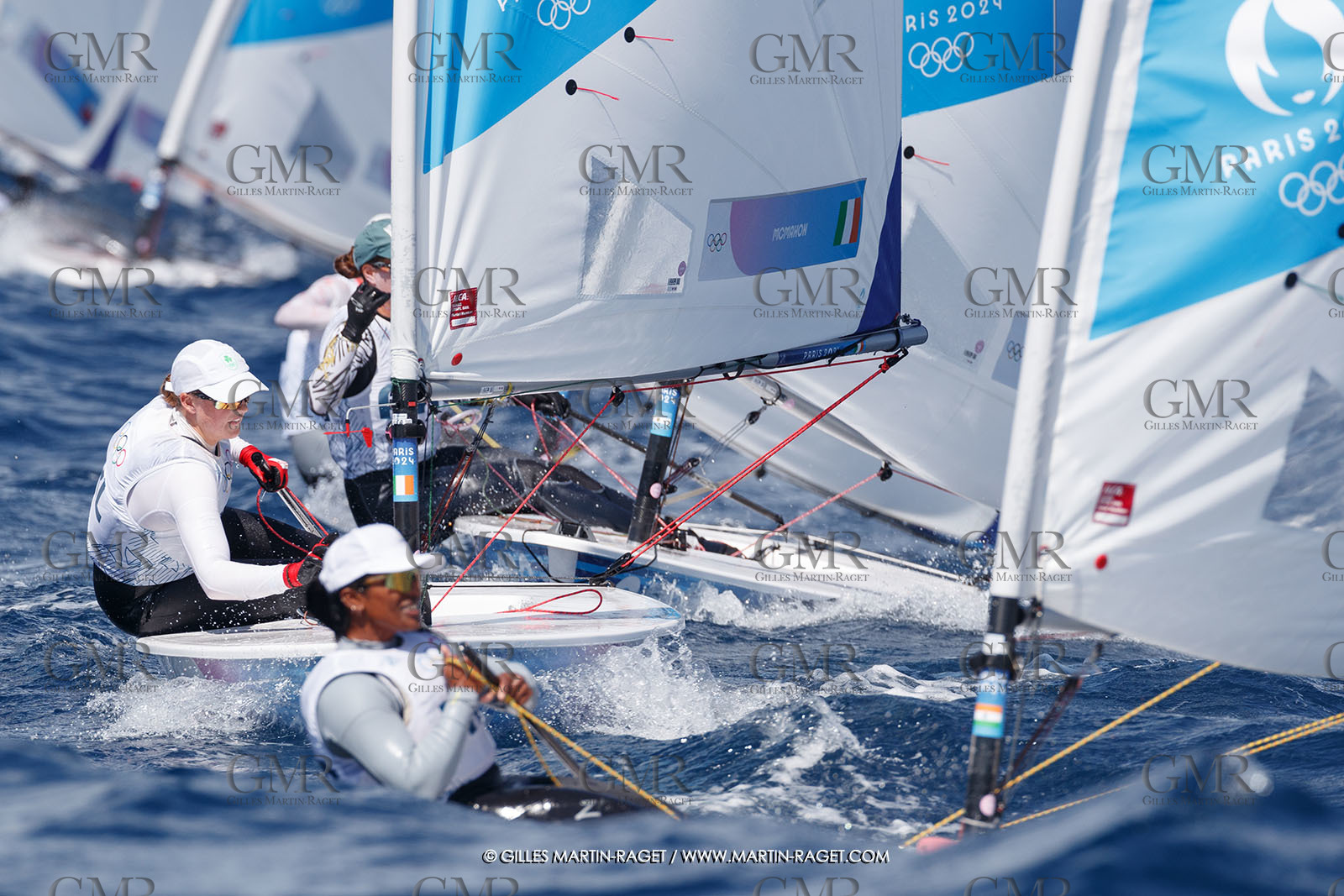 03 08 2024, Marseille (FRA), Paris 2024 Olympic Games, Sailing, Race Day 7