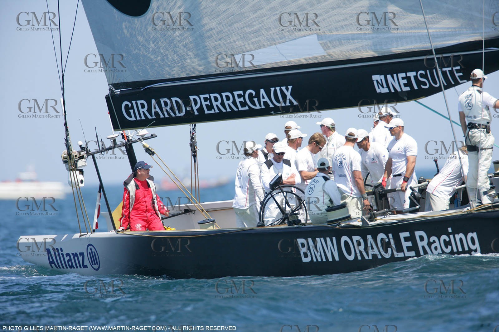 6 05 2007-Valencia (Spain)- 32nd America's Cup - Louis Vuitton Cup - RR2 - Day 8 - BMW ORACLE Racing