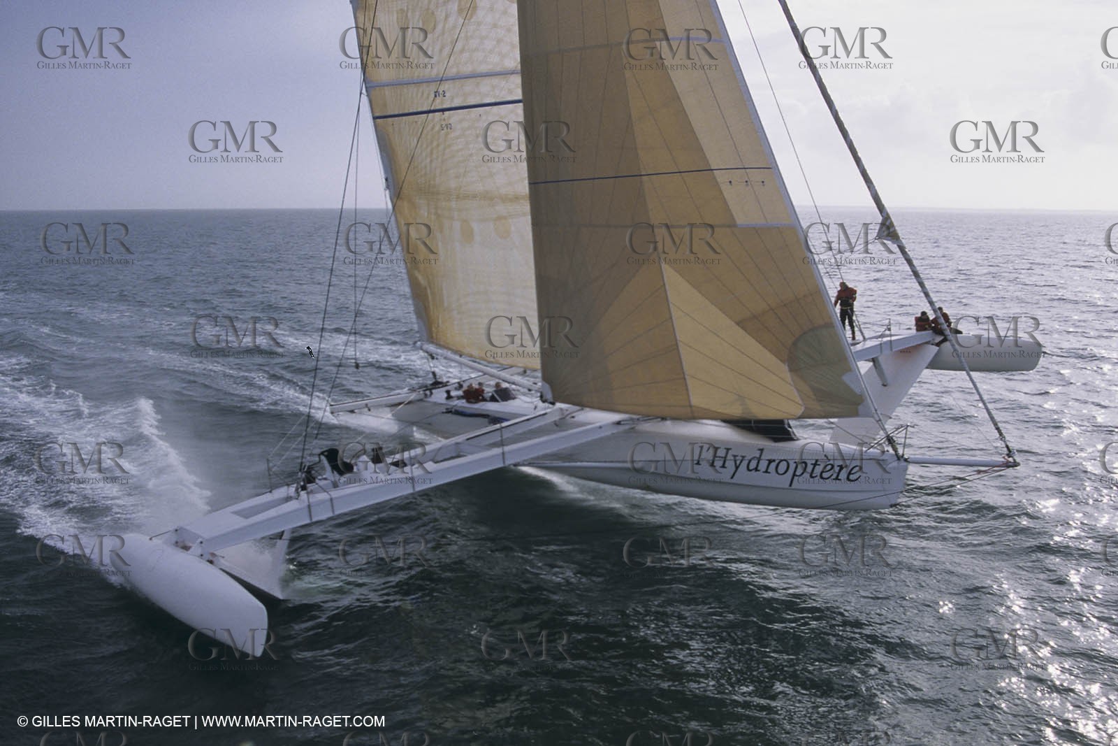 Sailing, Overall speed record attempt, L'Hydroptère