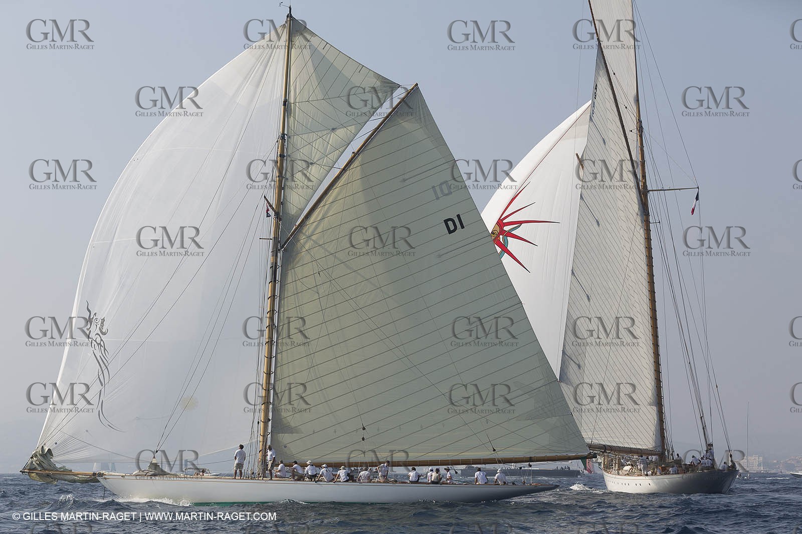 28 09 2014, Saint-Tropez (FRA,83), Voiles de Saint-Tropez 2014, Coupe du Yacht Club de France, Marislka, Elena
