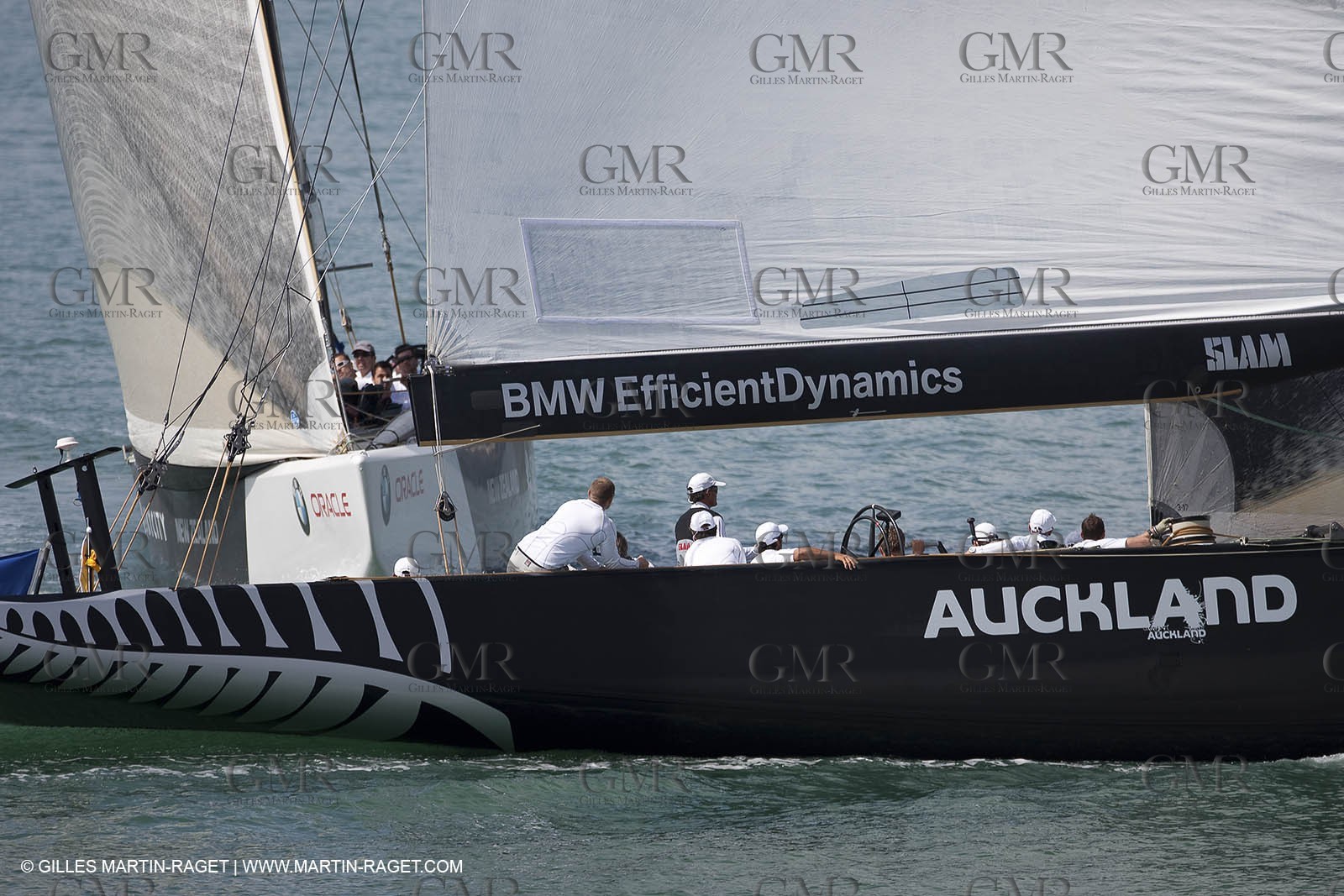 29 01 2009 - Auckland (NZL) -  Louis Vuitton Pacific Series - BMW ORACLE Racing - Training