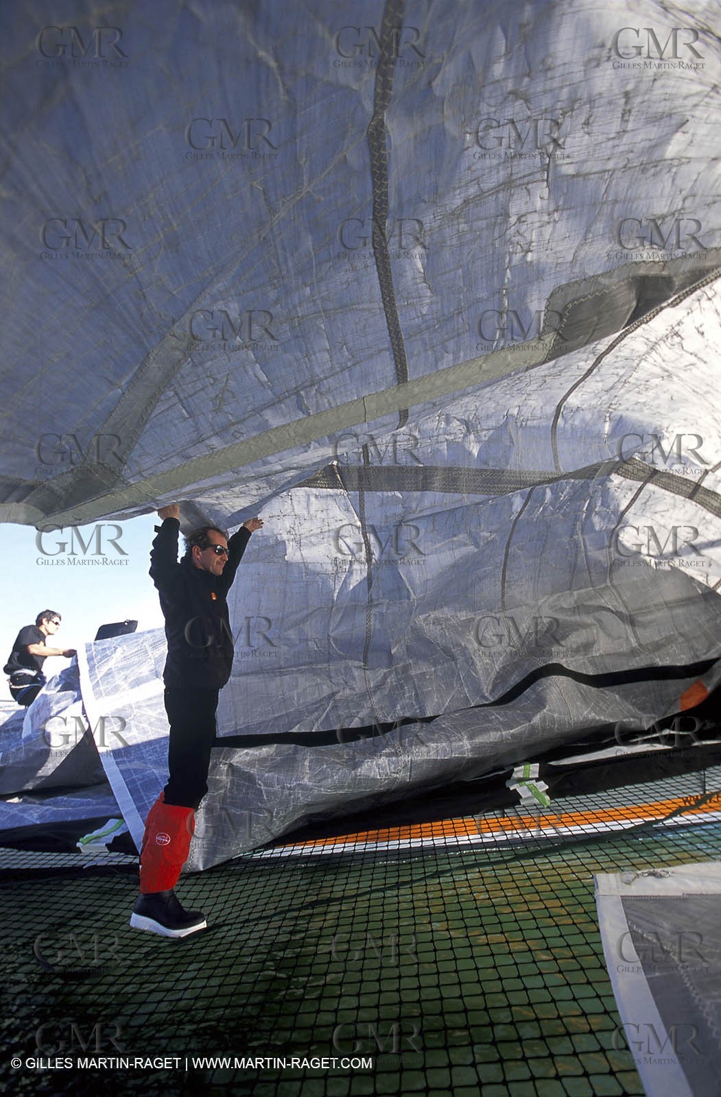 Orange II - Trophée Jules Verne 2004 - Jacques Caraes