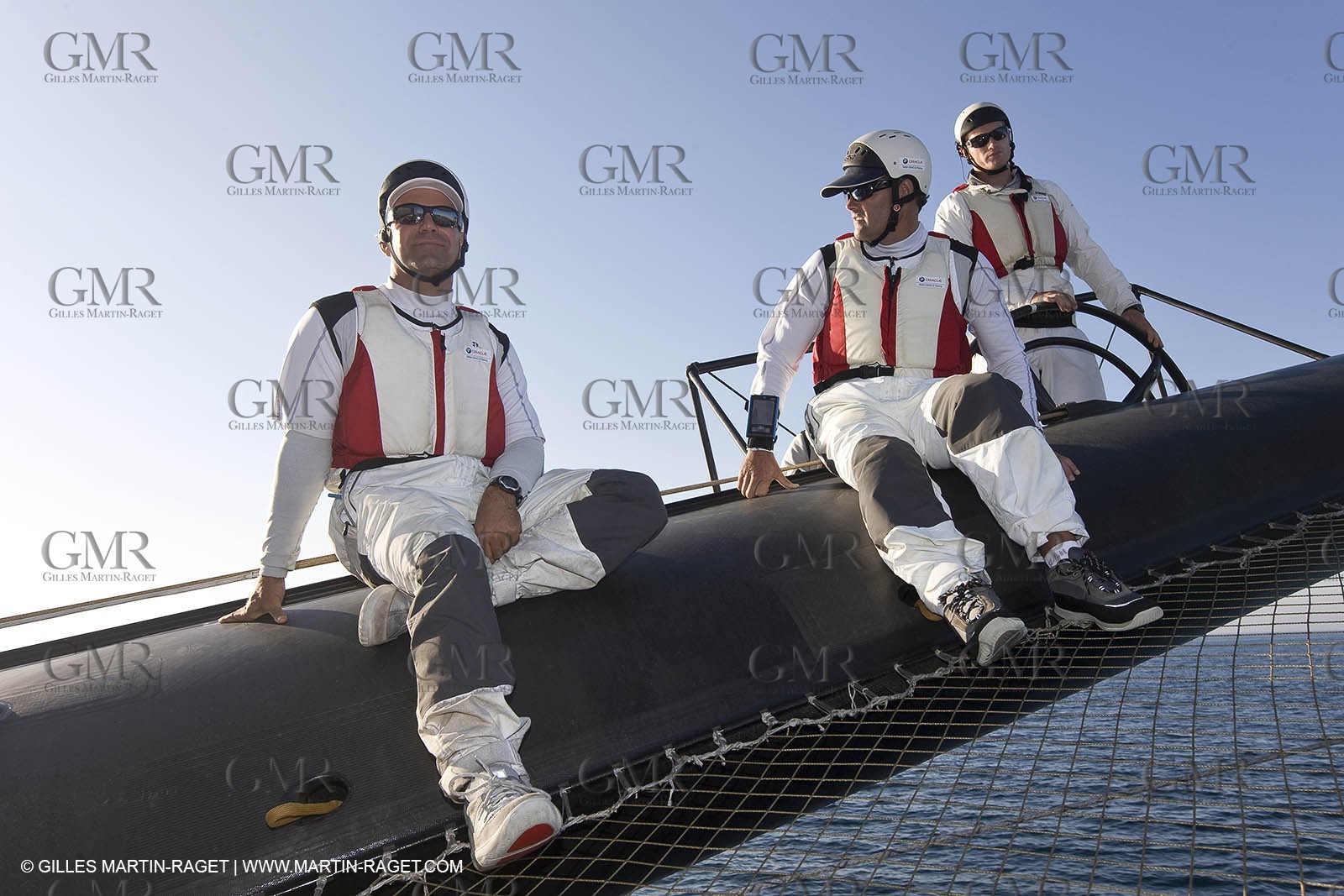 18 11 2008 - San Diego (CA, USA) - America's Cup - BMW ORACLE Racing - 90 ft trimaran sea trials - San Diego