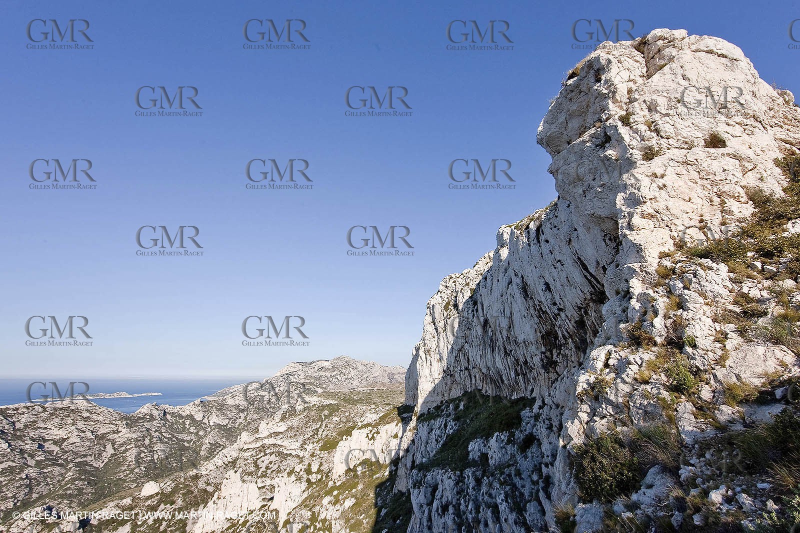 04 04 2009 - Marseille (FRA, 13) - Les Calanques - The Baou rond summit (Sormiou heights)