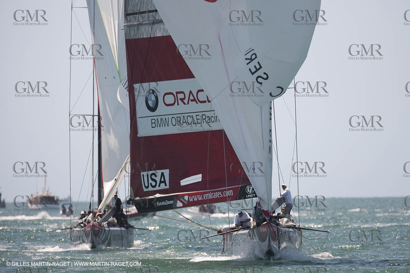 07 02 2009 - Auckland (NZL) -  Louis Vuitton Pacific Series -  Racing Day 7 - Round Robin 2