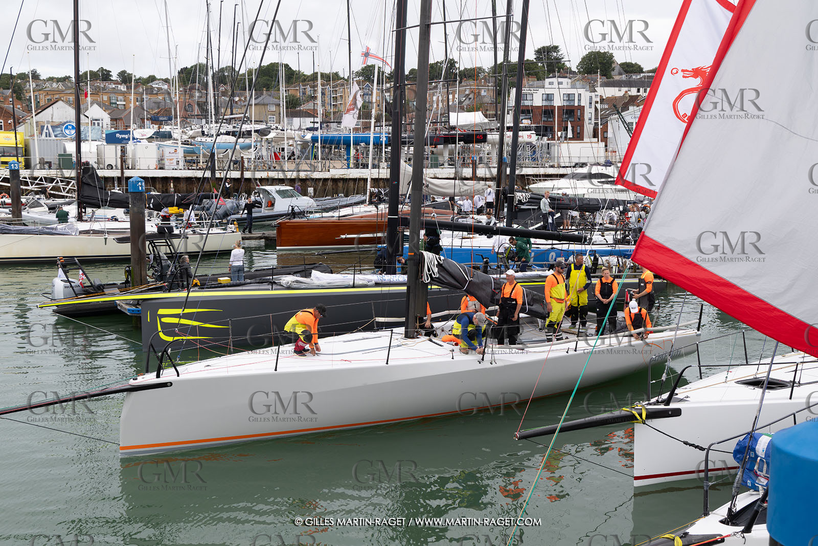 19 07 2025, Cowes (UK, IOW), Admiral's Cup 2025, Channel Race Start