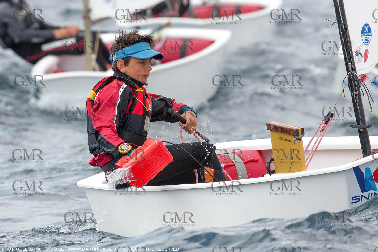 15 04 2016, Marseille (FRA,13), SNIM Dériveurs, Coupe Internationale de Printemps Optimist, Final Day