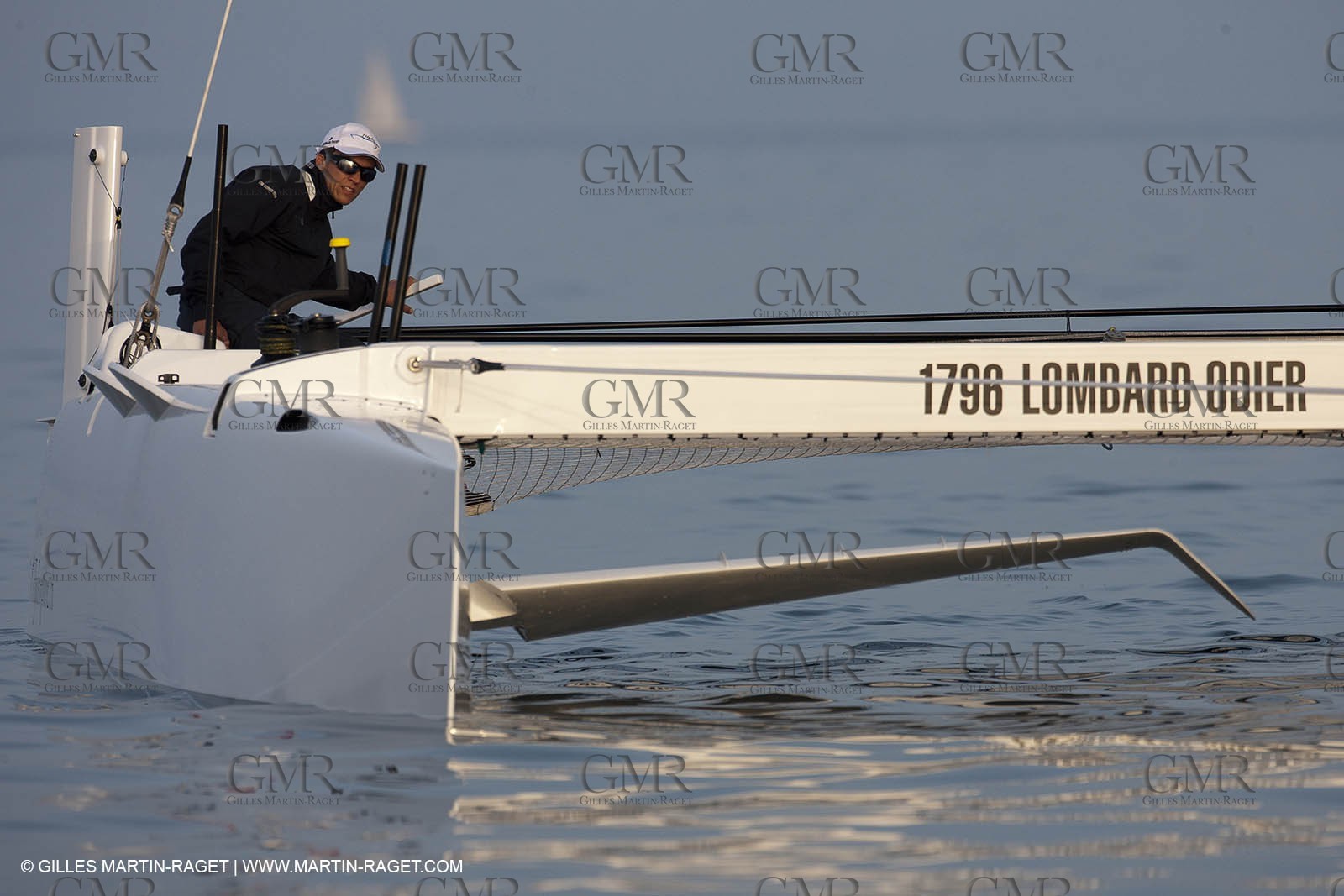 09 10 2010 - Morges (SUI) - L'Hydroptère.CH - 1st sail