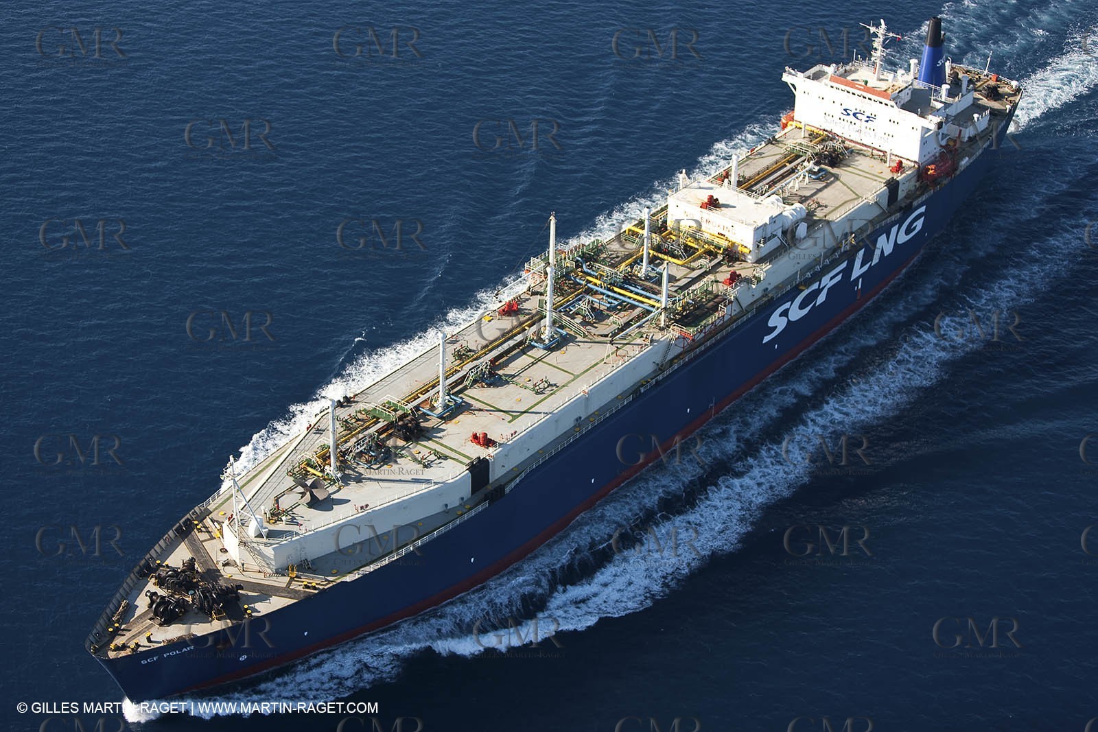 29 05 2009 - Fos  Mer (FRA, 13) - Methanier SCF Polar