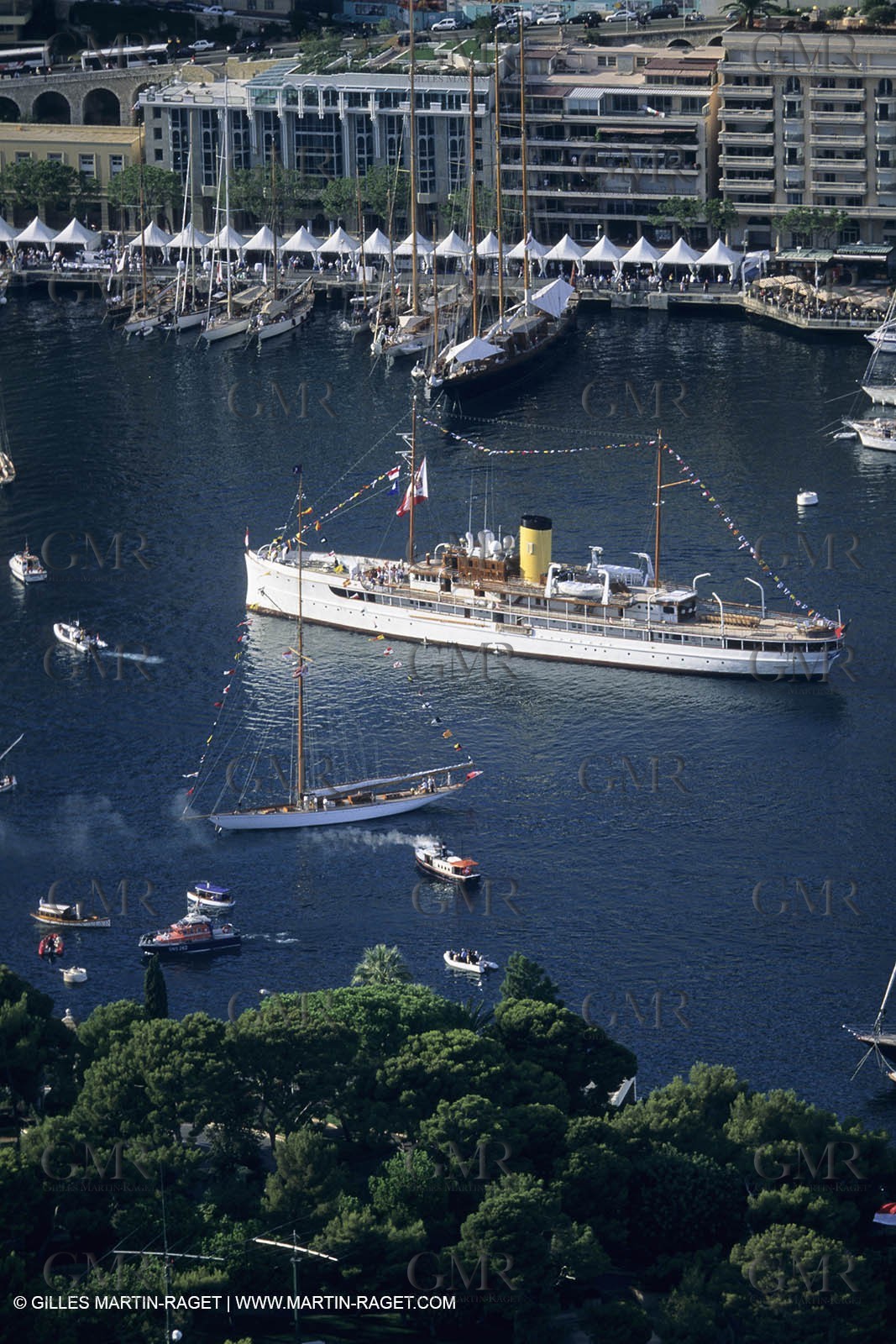 Classic Motor Yachts - Delphine at the Monaco Classic Week