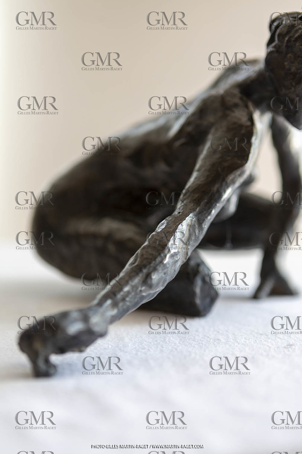 12 07 2020, St Rémy de Provence (FRA, 13) Oeuvre Germaine Richier, Le Crapaud, 1940, Epreuve d'exposition