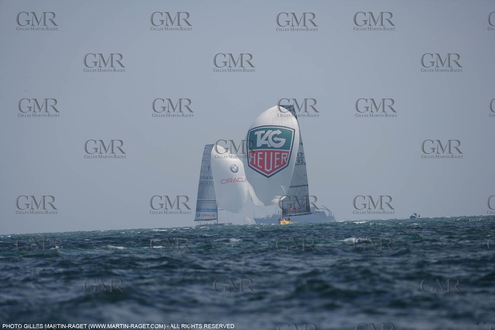 30 04 2007-Valencia (Spain)- 32nd America's Cup - Louis Vuitton Cup - RR2 - Day 2 - BMW ORACLE Racing