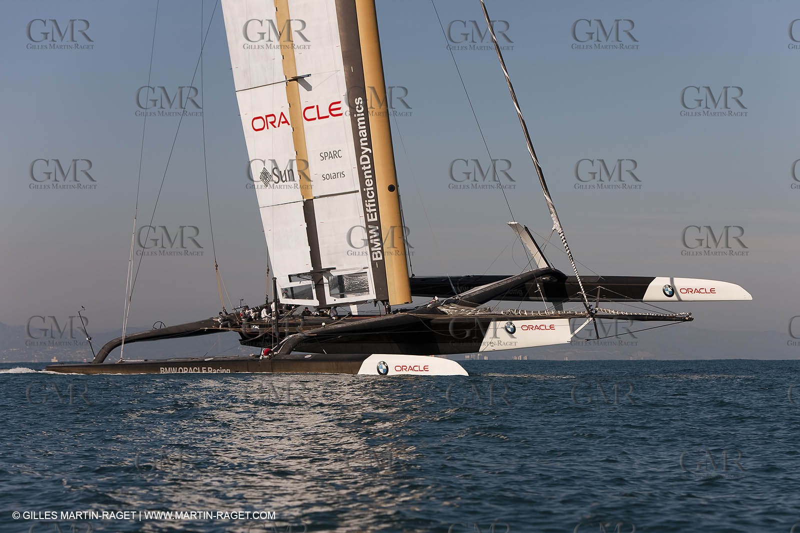 27 01 2010 - Valencia (ESP) - 33rd America's Cup - BMW ORACLE Racing - Training in Valencia