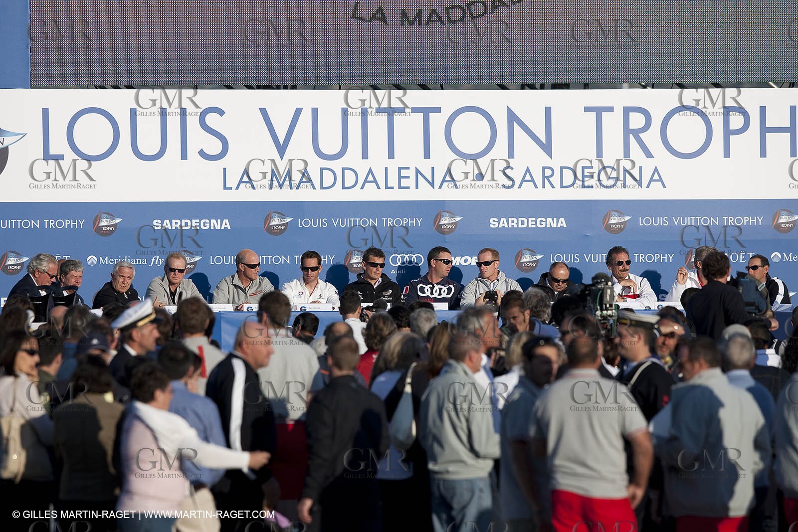 19 05 2010 - La Maddalena (ITA, Sardinia) Louis Vuitton Trophy - BMW ORACLE Racing - Training