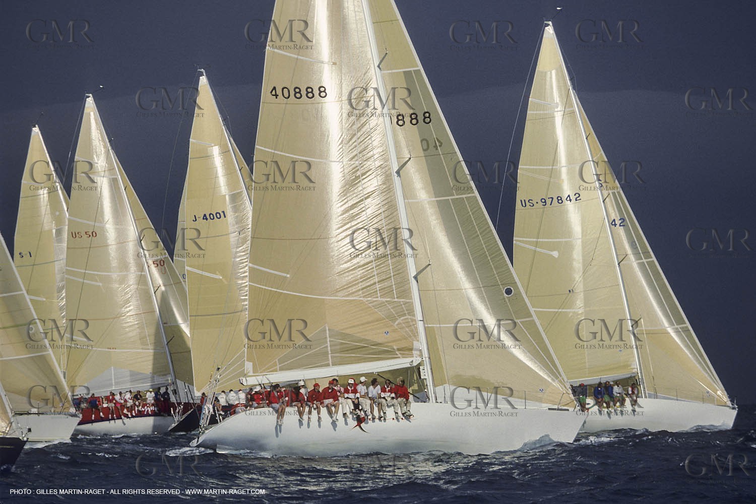 50 ft regatta, Key West, Florida, 1989