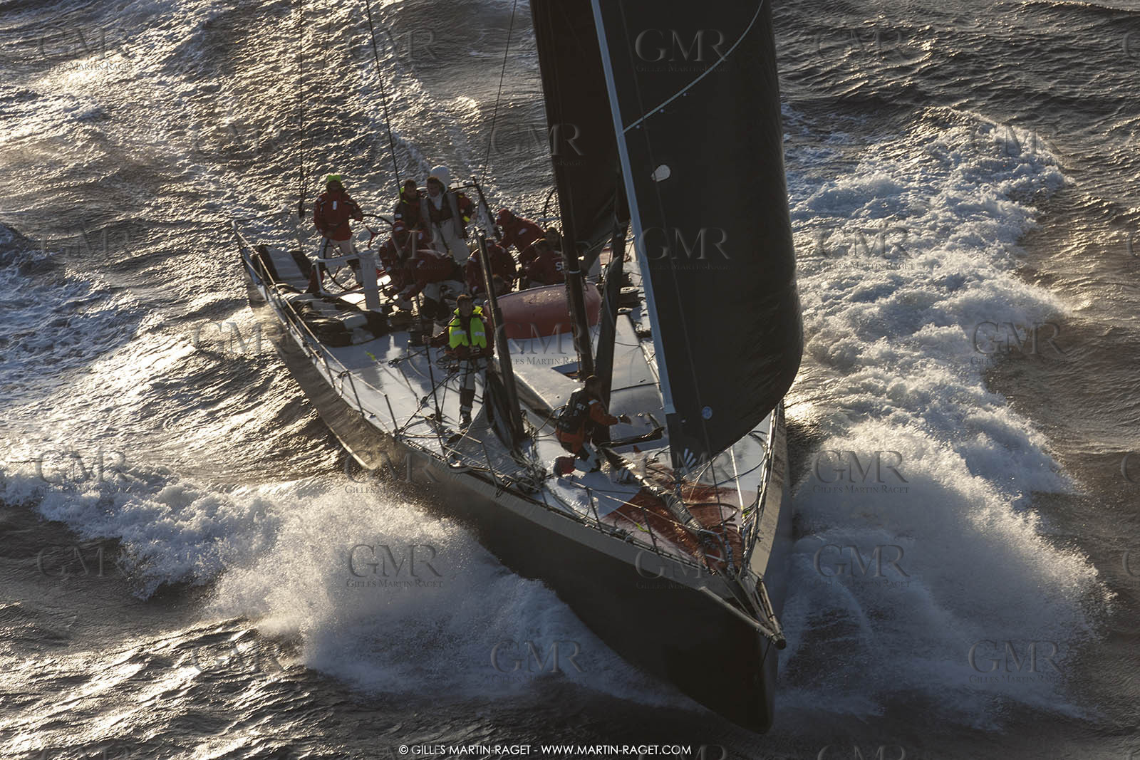 09 10 2017, Calvi (FRA,20), VOR 70 Babsy, Tentative de record autour de la Corse à la voile, skipper Franck Cammas