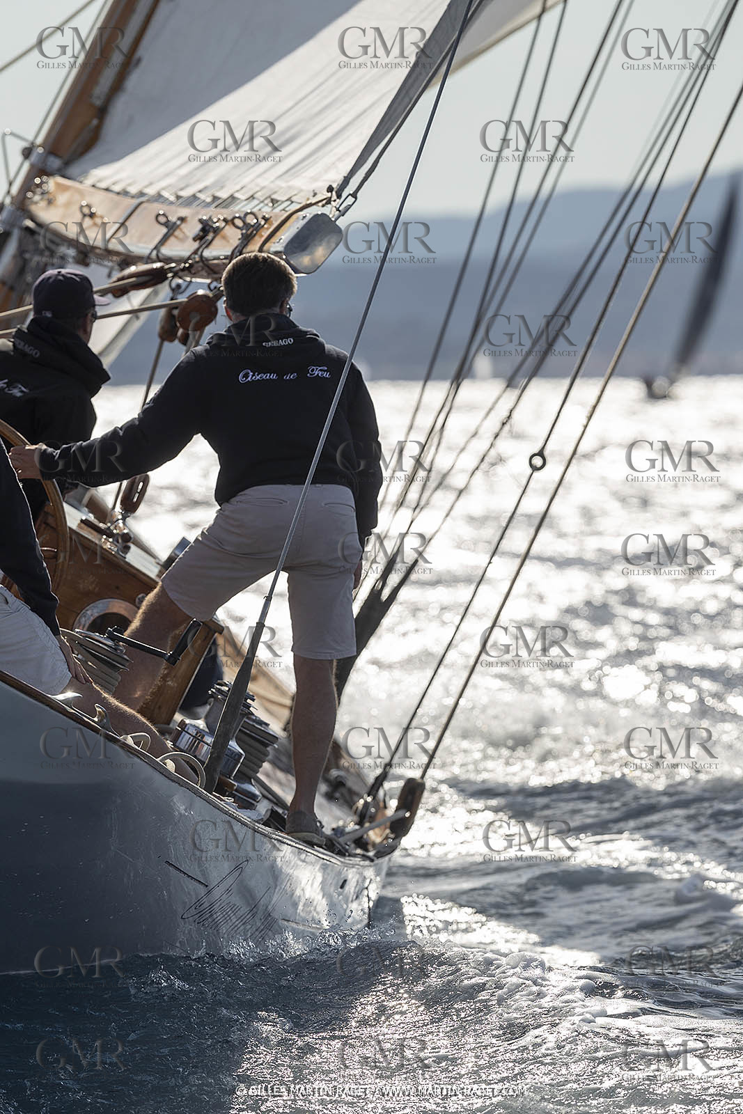 25 09 2022, Saint-Tropez (FRA, 83), Les Voiles de Saint-Tropez 2022, Arrivée des bateaux et de la Coupe d'Automne du Yacht Club de France, Oiseau de Feu