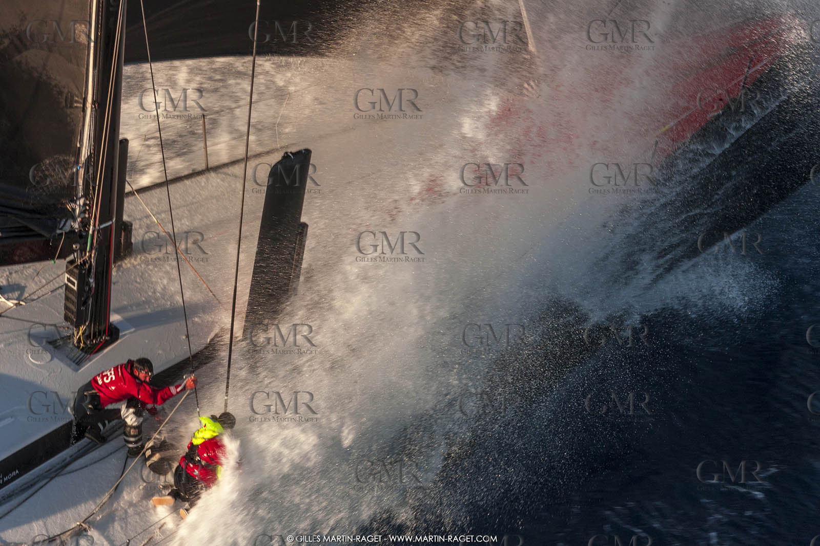 09 10 2017, Calvi (FRA,20), VOR 70 Babsy, Tentative de record autour de la Corse à la voile, skipper Franck Cammas
