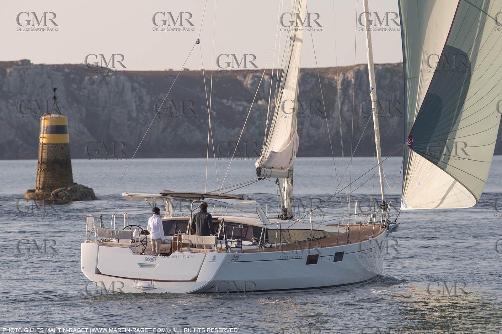 27 08 2016, Camaret-sur-mer (FRA,29), Chantier Bénéteau, Sense 57