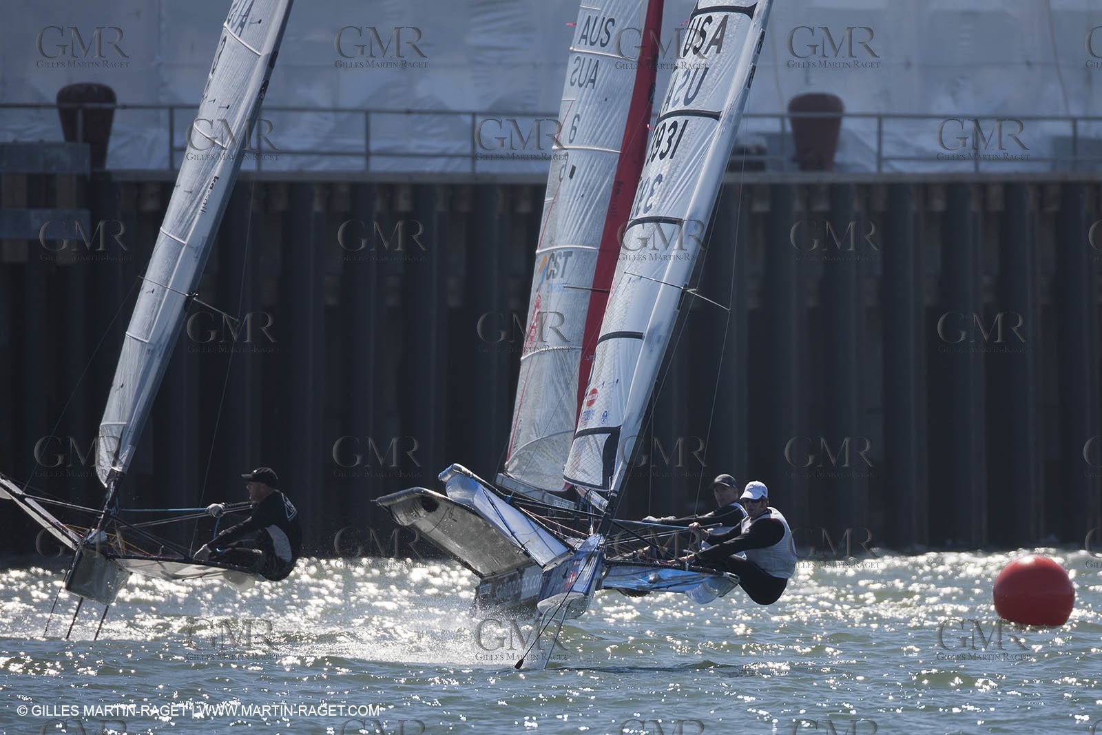 08 09 2013 - San Francisco (USA,CA) - 34th America's Cup - Final Match - Race Day 2