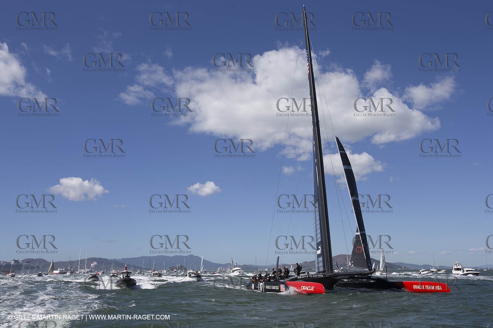 25 09 2013 - San Francisco (USA,CA) - 34th America's Cup - Final Match - Racing Day 15.