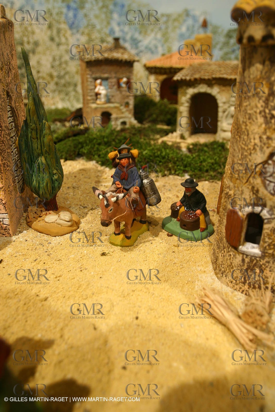 Great crib from les Saintes Maries de la mer (FRA, 13) for Christmas, December 2010