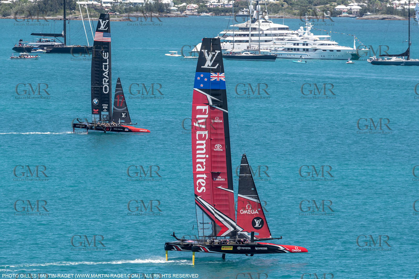 25 06 2017 - Bermuda (BDA) - 35th America's Cup 2017 - 35th America's Cup 2017 Presented by Louis Vuitton, Day 4